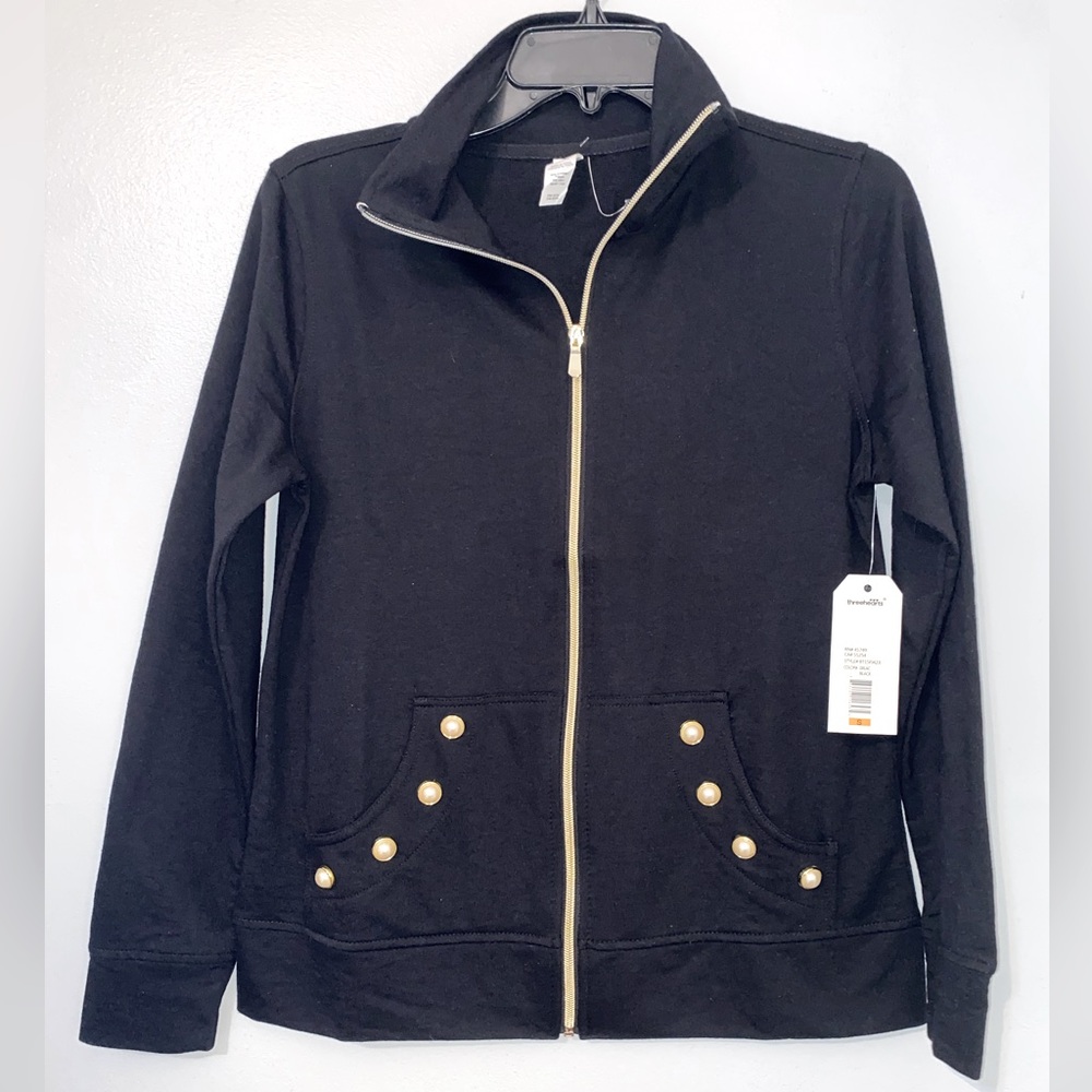 NWT Athletic Zip Up Jacket from three hearts